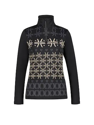 LUHTA | Camiseta interior con cremallera Ahjola para mujer | schwarz